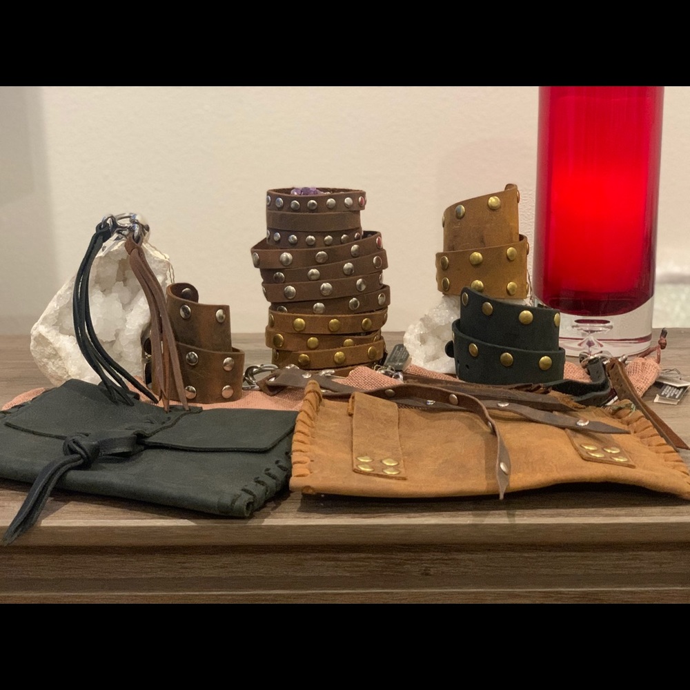 Leather Keychains - Picture 2 of 2